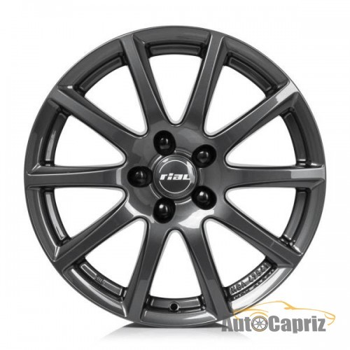 Диски Rial Typ Milano titanium R16 W6.5 PCD5x114.3 ET45 DIA70.1 